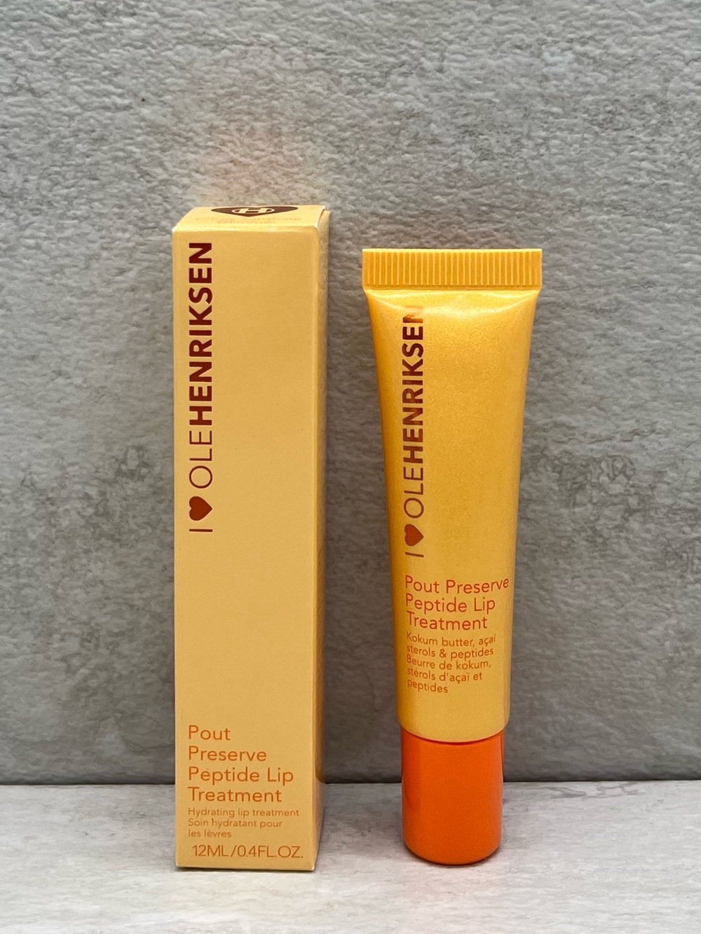 🔥 Ole Henriksen Pout Preserve Lip Treatment Citrus Sunshine Glimmer ✨🍊✨